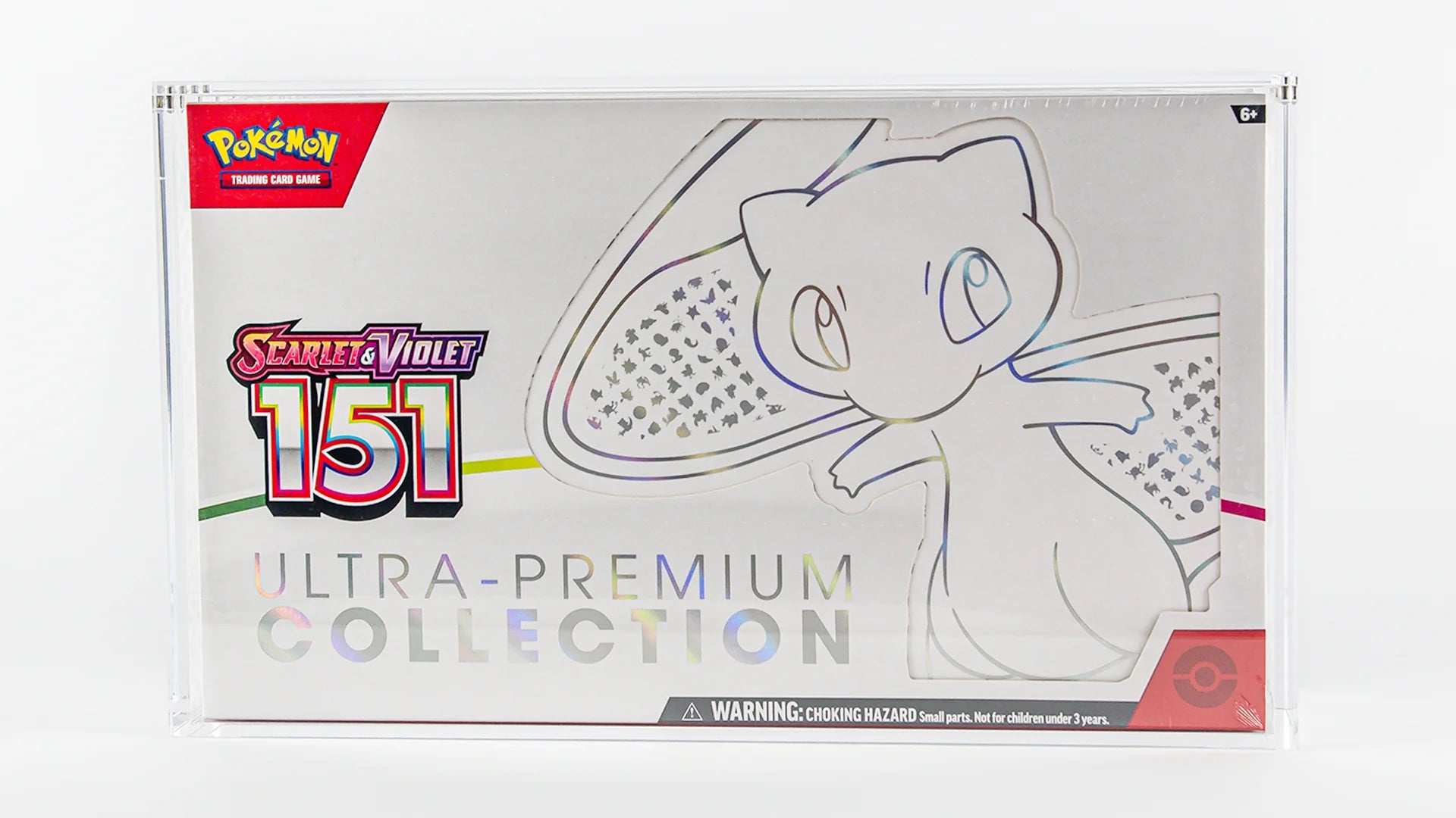 Akrylskydd för Pokémon 151 Ultra Premium Collection (UPC)