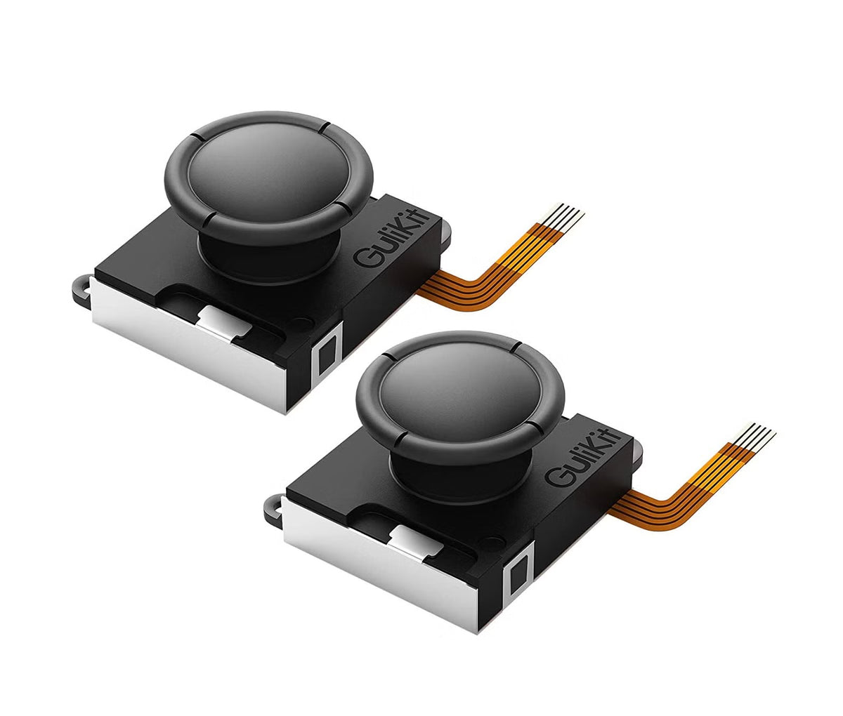 GINFULL TMR Joystick till Switch Joy-Con – Svart, 2-pack