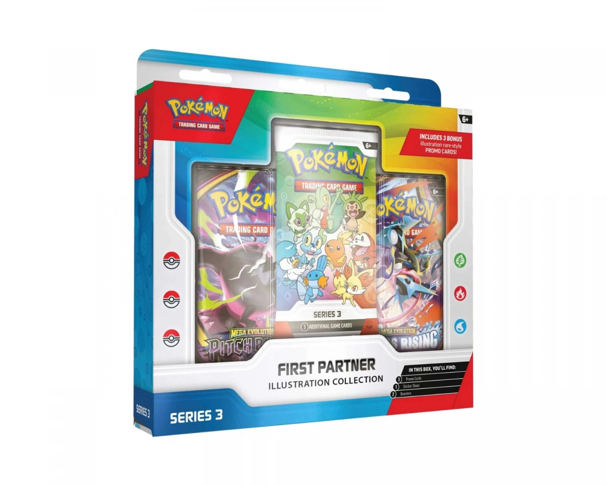 Pokemon Mega Evolution: First Partner Illustration Collection Series 3