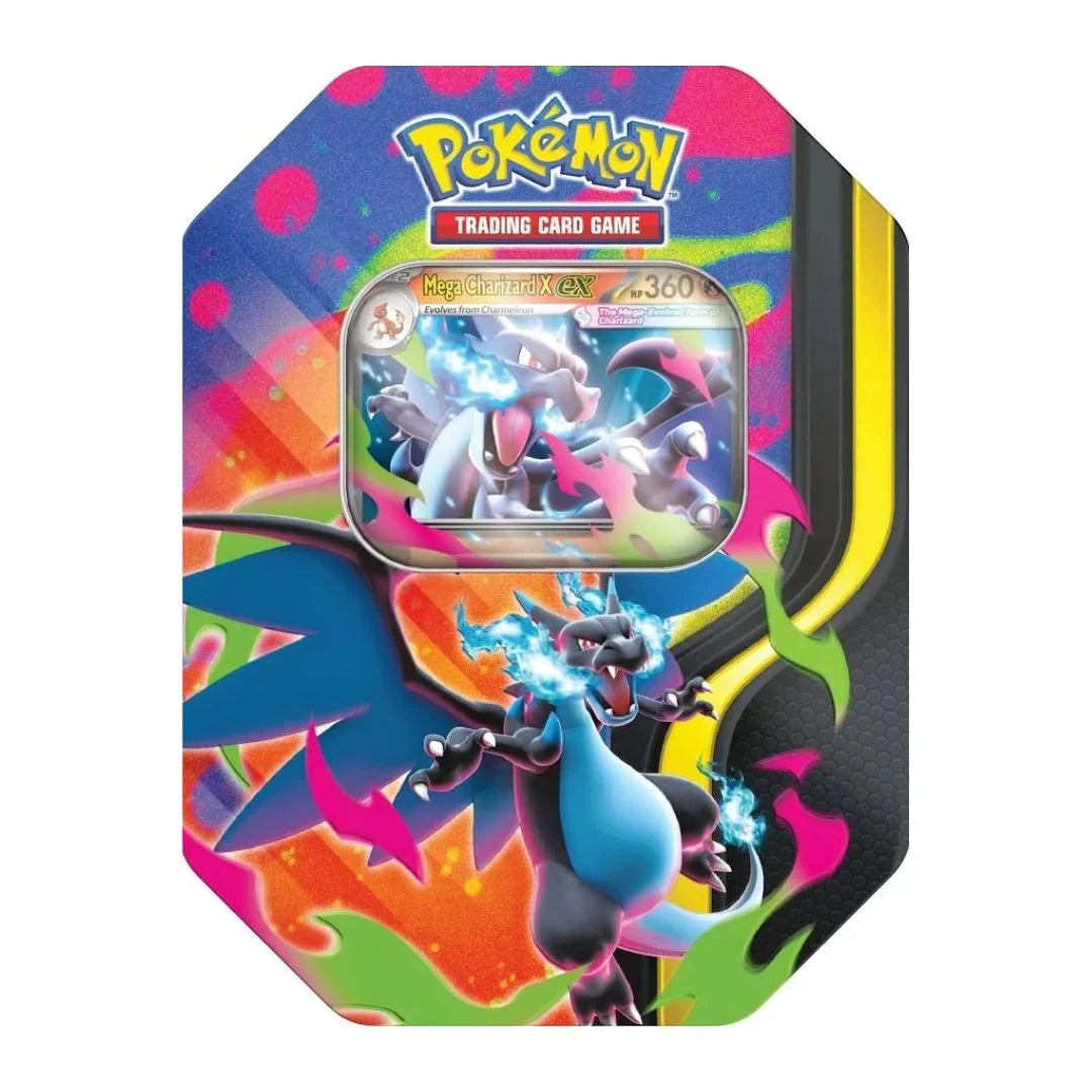 Pokémon TCG: Mega Charizard  EX tin