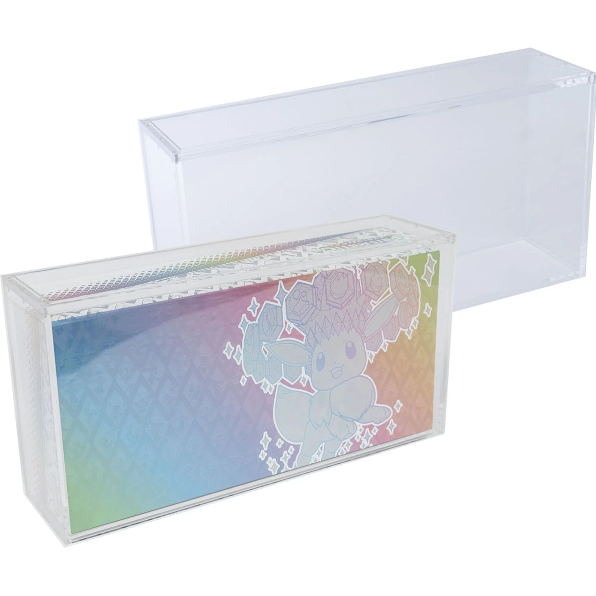 Akrylskydd för Prismatic Evolutions Super Premium Collection (SPC)