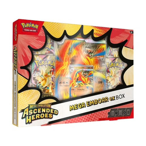 Ascended Heroes ex Box (Mega Meganium / Emboar / Feraligatr)