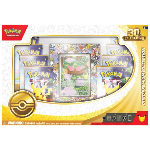 Förhandsbokning: Mega 30th Celebration Ditto Premium Collection Box (8 Pack) (ENG)