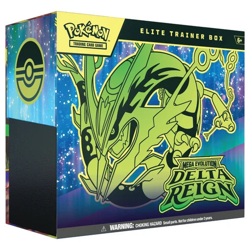 Förhandsbokning: Mega Evolution Delta Reign Elite Trainer Box (ME06) (ENG)