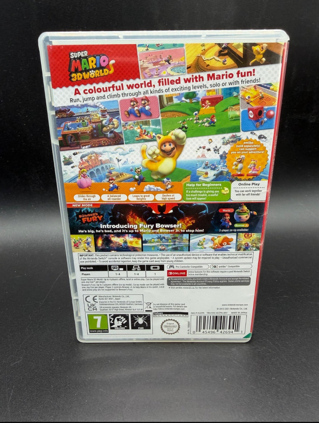 Super Mario 3d world + Bowser’s fury - Nintendo switch