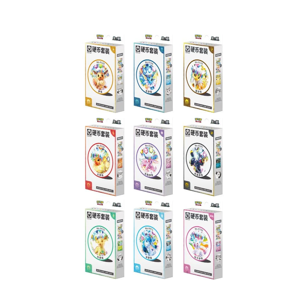 Pokémon Scarlet & Violet: Terastal Grand Gathering Eevee & Friends Coin Set (1 Pack) (CH)