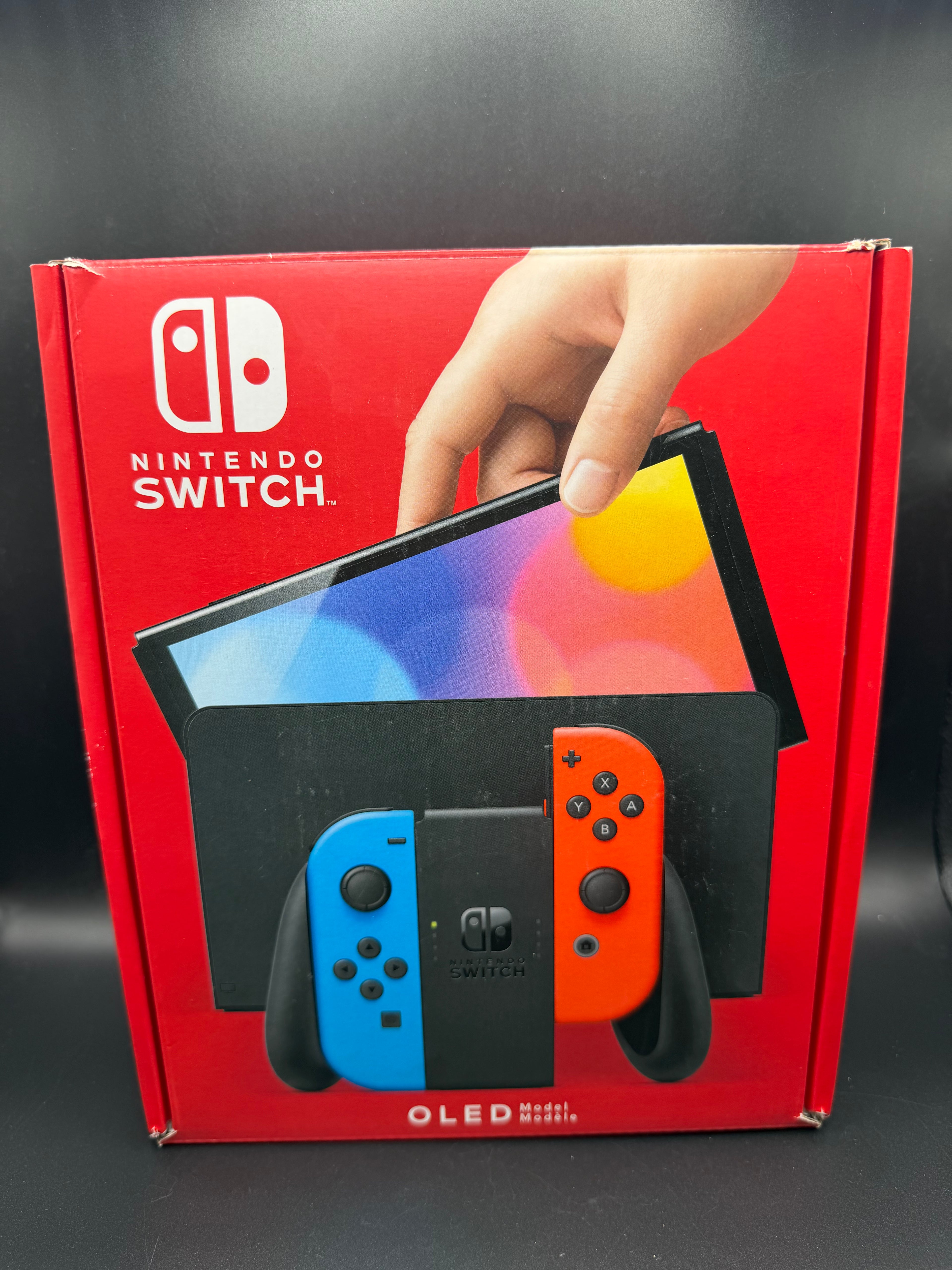 Nintendo Switch OLED – Röd/Blå - 7" Oled