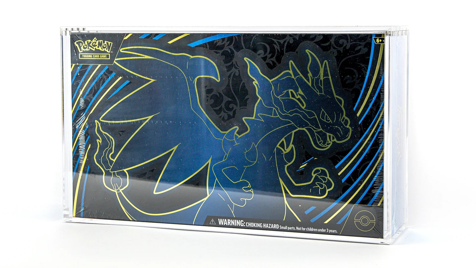 Akrylskydd för Mega Charizard X ex Ultra Premium Collection (UPC)