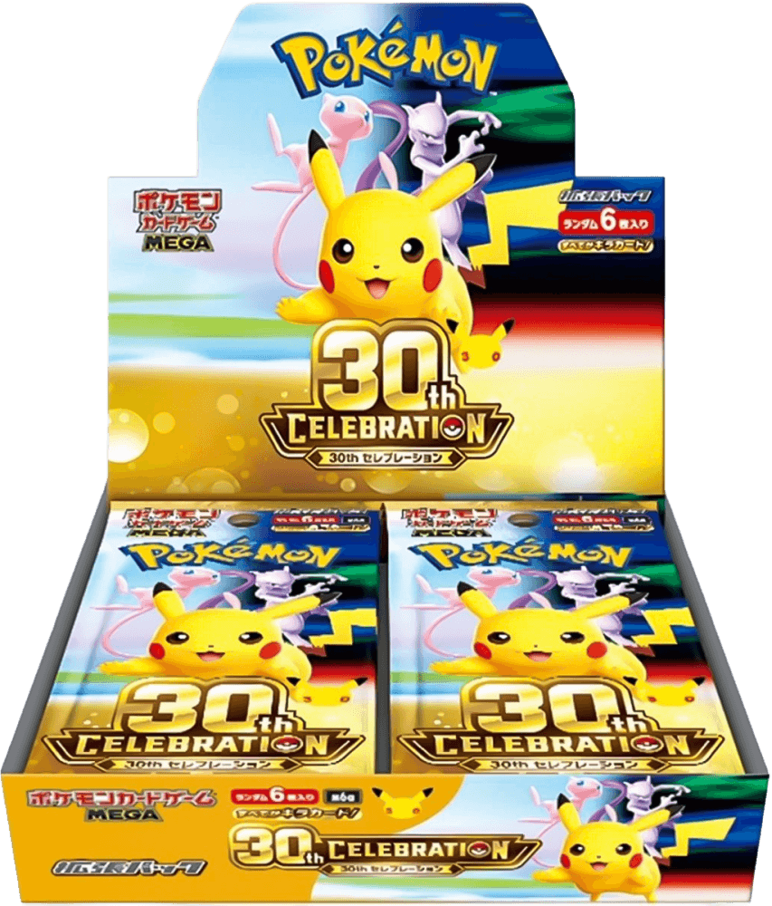 Förhandsbokning: Pokémon 30th Anniversary Booster Box (JP M6a)