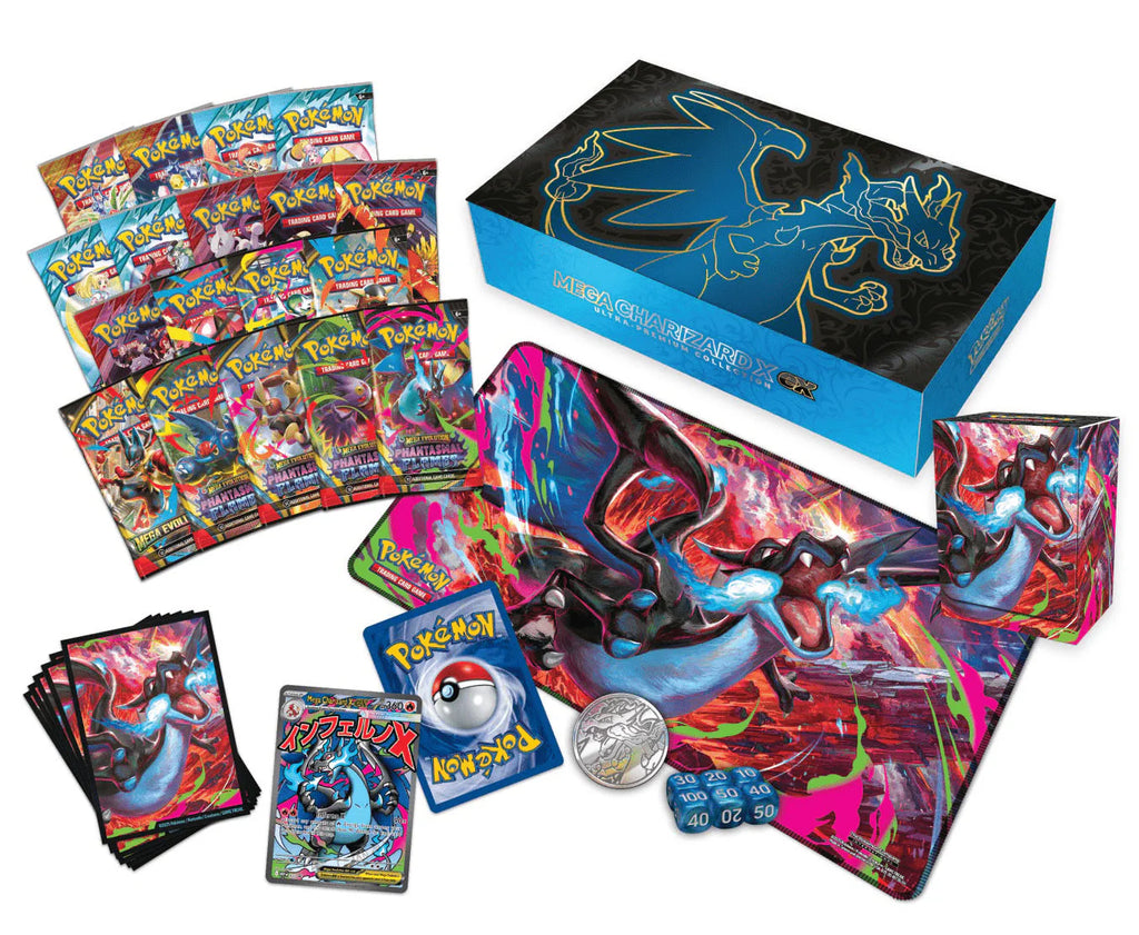 Pokémon: Mega Charizard X ex - Ultra Premium Collection