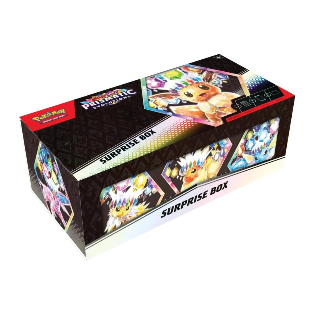 Pokémon Scarlet & Violet 8.5: Prismatic Evolutions Surprise Box